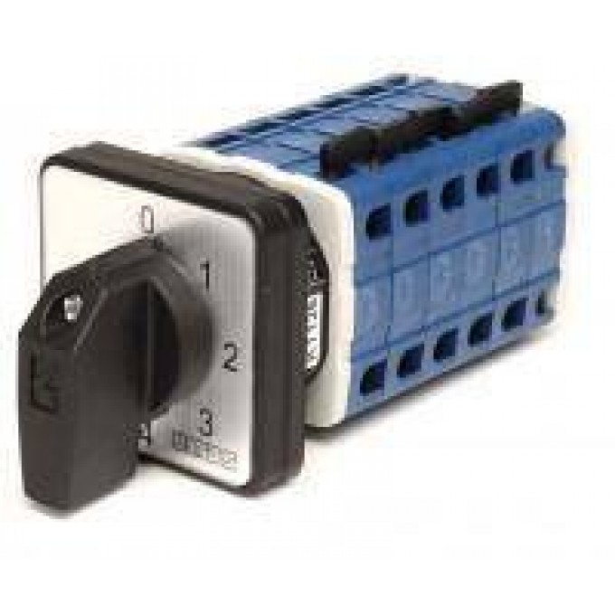 Кулачковый переключатель EMAS PSA025KS126S, 25 позиций, защита от несанкционированного доступа 161240